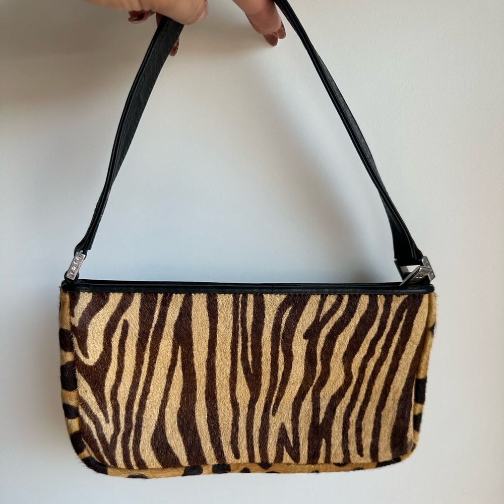 Animal print purse